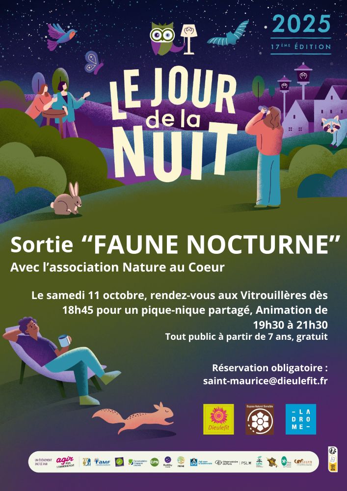 Affiche Jour de la Nuit 2025 light