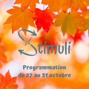 Visuel Stimuli automne 2025