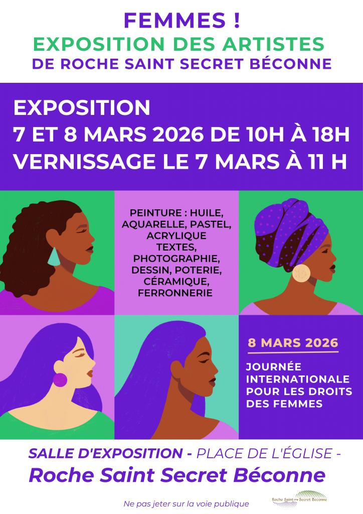 Affiche femmes 2026