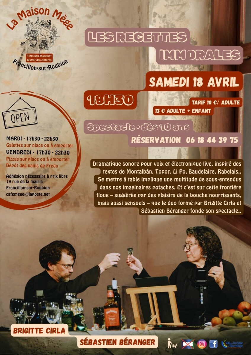 V2 de recettes immorales